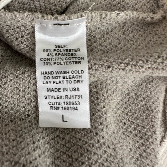 By Together NEW Boxy Oversized T Shirt Hem Top Sweater Sweatshirt Large - Picture 15 of 15